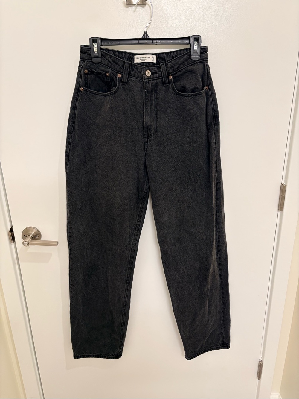 Abercrombie & Fitch Black High-Rise Women's Jeans
